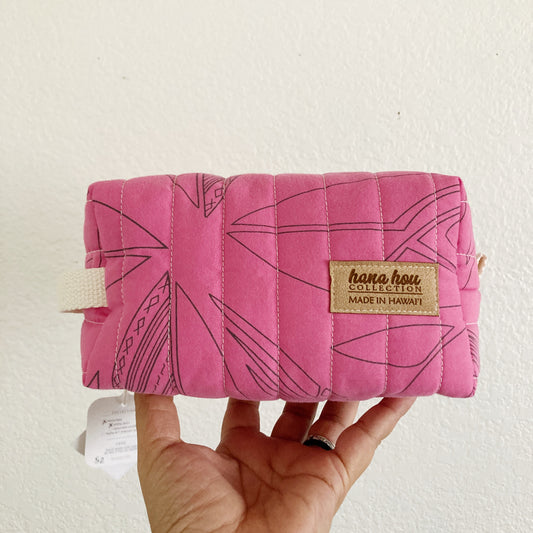 HANA HOU // Travel Boxy 014 // Made in Hawai'i with pre-loved aloha shirt