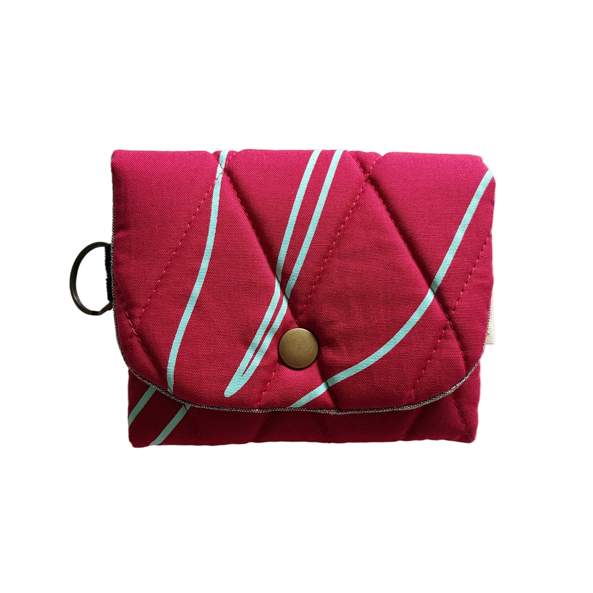 HAWAII ARTIST  // MINI PUFFY WALLET 002 // Print Design by Sig Zane Designs