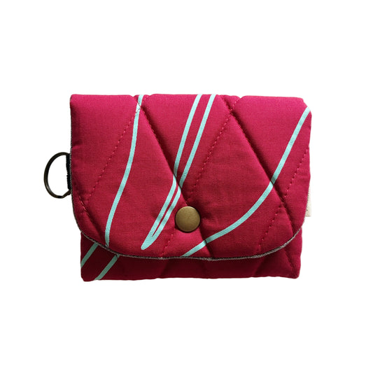 HAWAII ARTIST  // MINI PUFFY WALLET 002 // Print Design by Sig Zane Designs