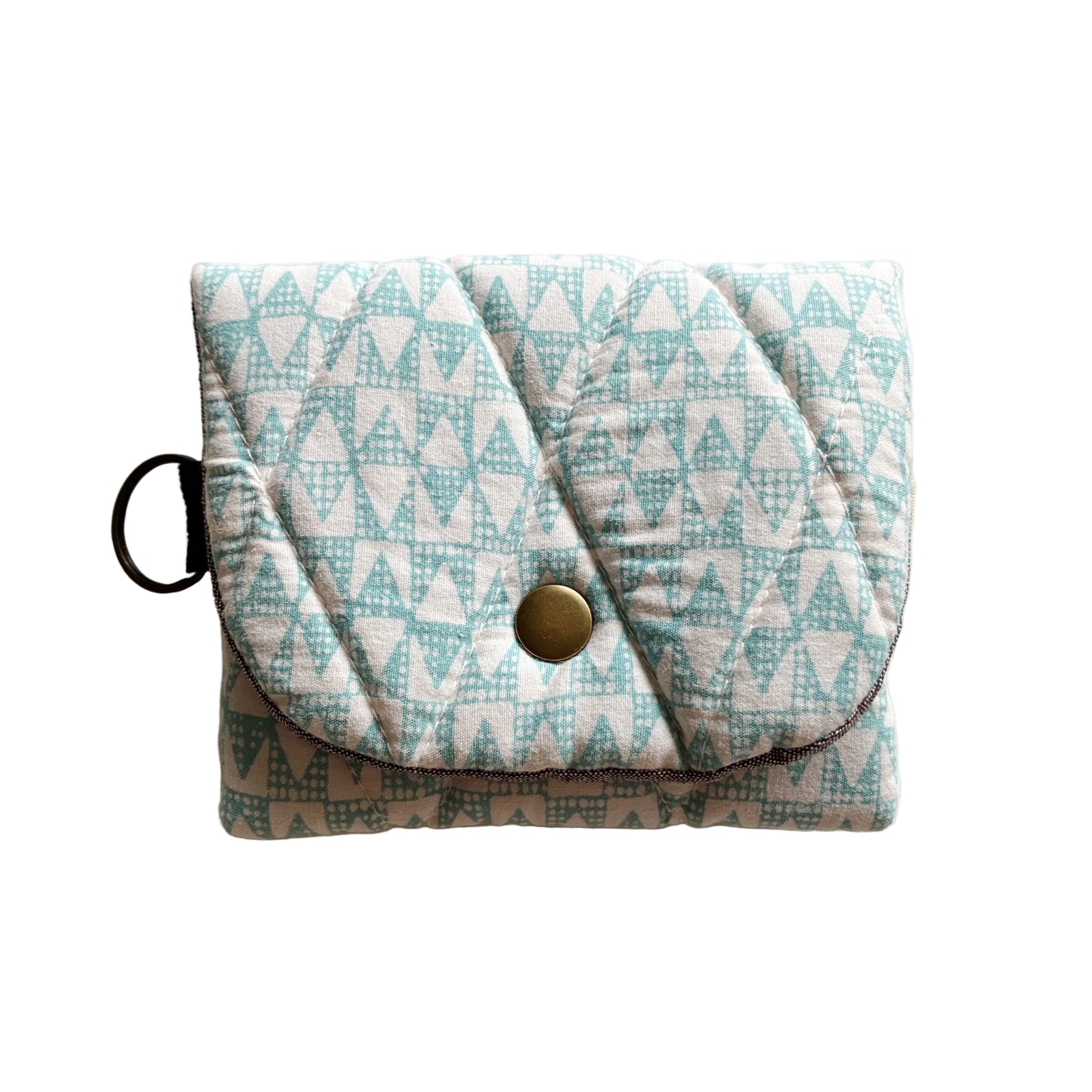 HANA HOU // MINI PUFFY WALLET 005 // Made in Hawaii with pre-loved aloha shirt
