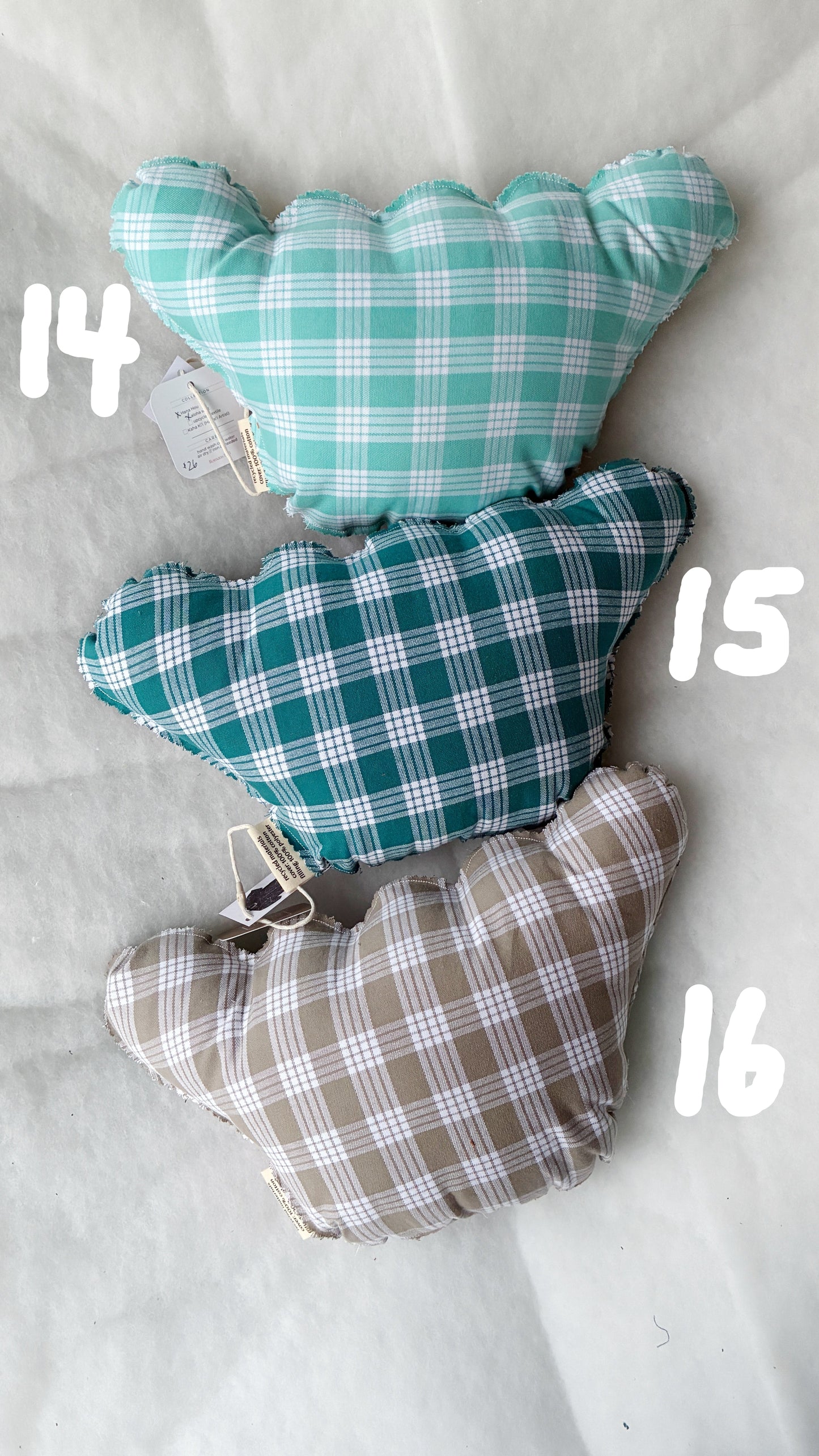 HANA HOU //  PUFFY SHAKA 14-16 // Made with pre-loved aloha shirt + palaka