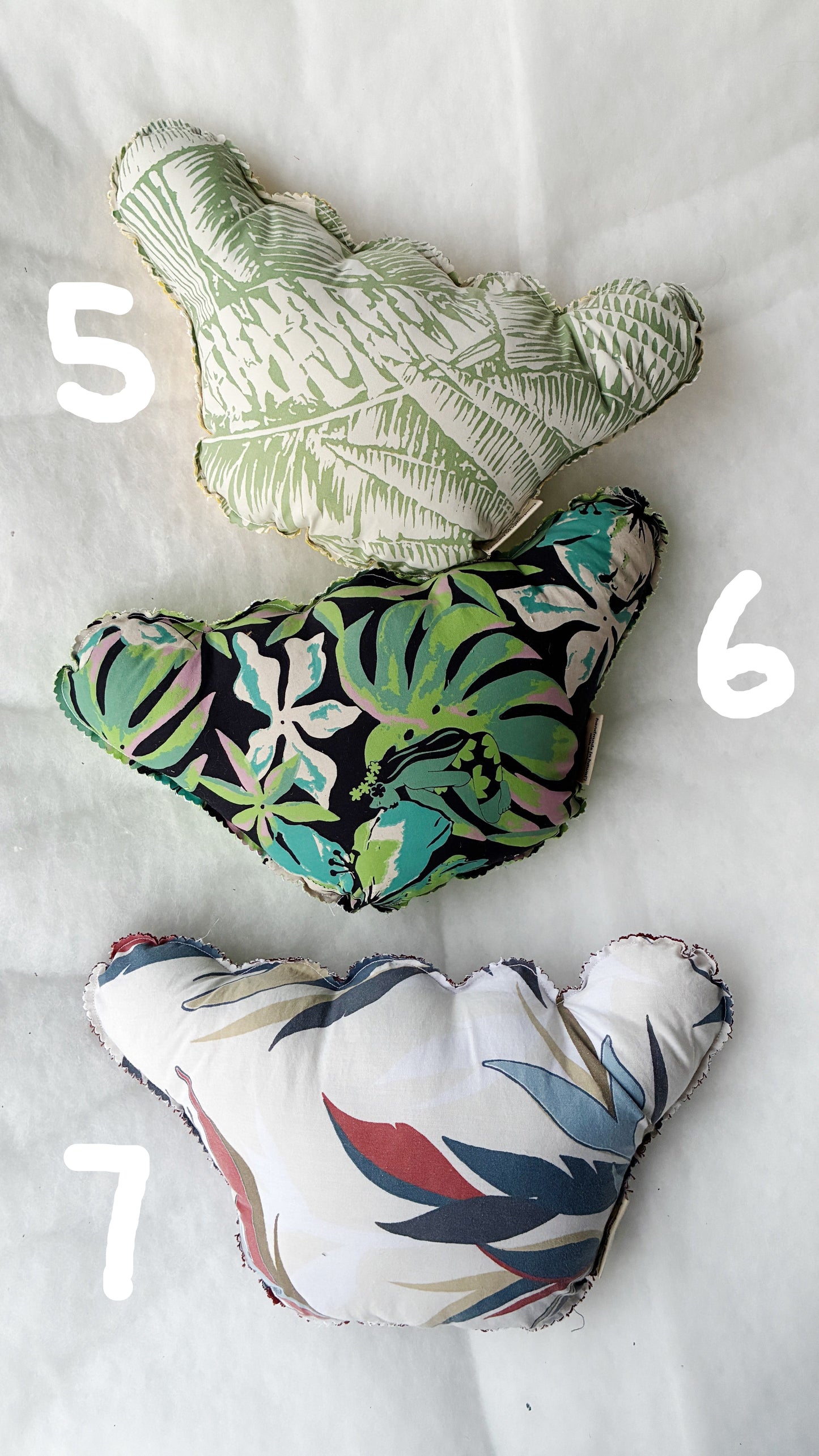 HANA HOU //  PUFFY SHAKA 05-07 // Made with pre-loved aloha shirt + palaka