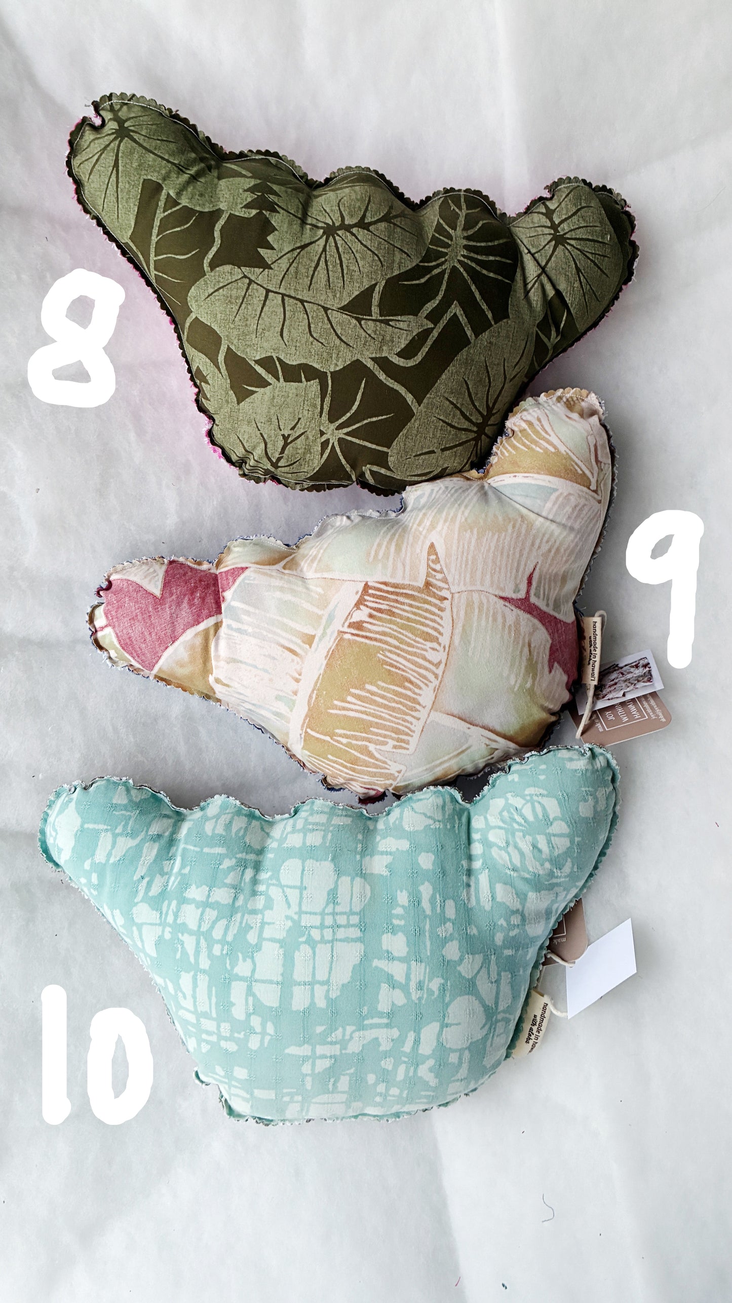 HANA HOU //  PUFFY SHAKA 08-10 // Made with pre-loved aloha shirt + palaka