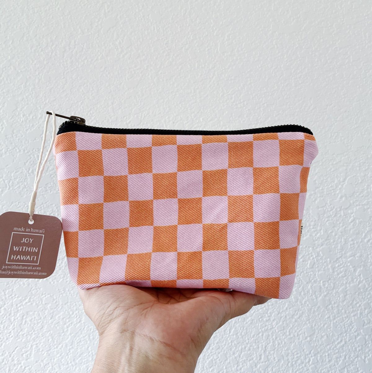 HAWAI'I ARTIST // Jumbo Pencil Pouch 001 // Print design by Kris Wong Designs