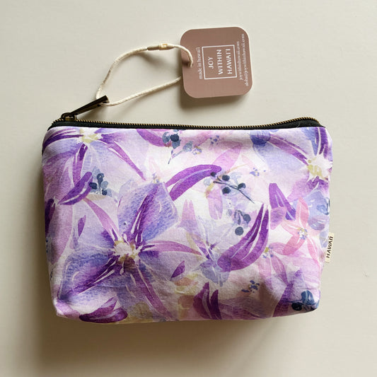 HAWAI'I ARTIST // Jumbo Pencil Pouch 003 // Print design by Kaulumaika
