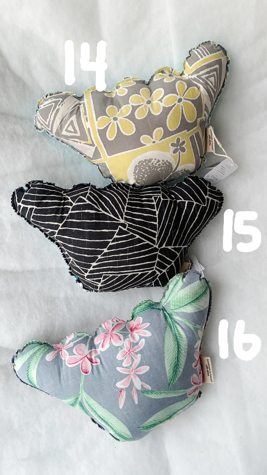 HANA HOU //  PUFFY SHAKA 14-16 // Made with pre-loved aloha shirt + palaka