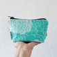 HANA HOU // Jumbo Pencil Pouch 004 // Made with pre-loved aloha shirt
