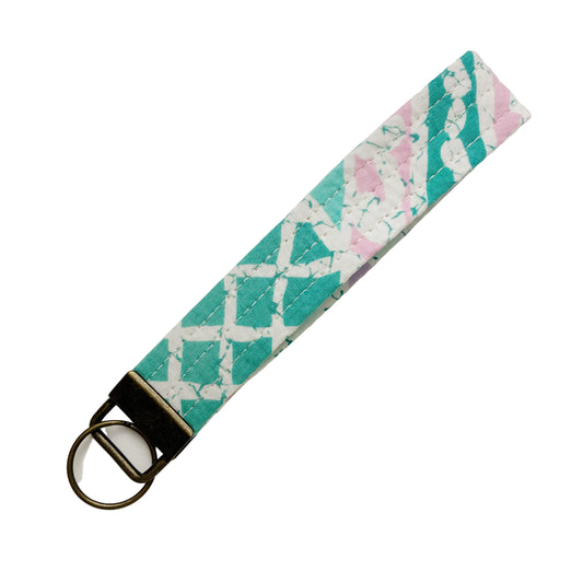 HANA HOU // Key Strap 006 // Made in Hawaii with pre-loved aloha shirt