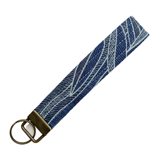HANA HOU // Key Strap 004 // Made in Hawaii with preloved aloha shirt