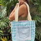 HANA HOU // Patchy Tote 002 // Made with upcycled fabrics