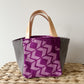 HAWAI'I ARTIST // MINI BOX TOTE 003 // Print design by Sig Zane Designs