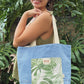 HANA HOU // Denim Pocket Tote 007 // Made in Hawai'i with upcycled fabrics