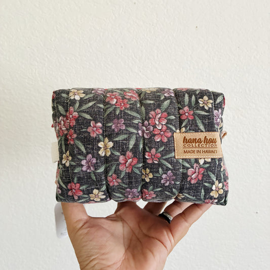 HANA HOU // Travel Boxy 002 // Made in Hawai'i with pre-loved aloha shirt