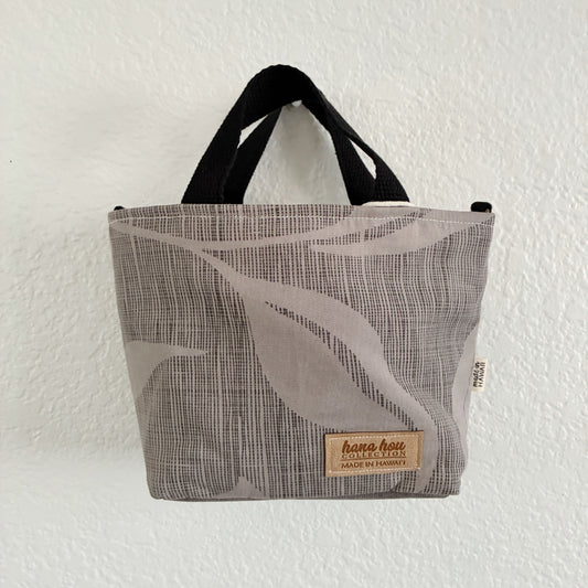 HANA HOU // Mini Tote Crossbody 003 // Made in Hawaii with pre-loved aloha shirt