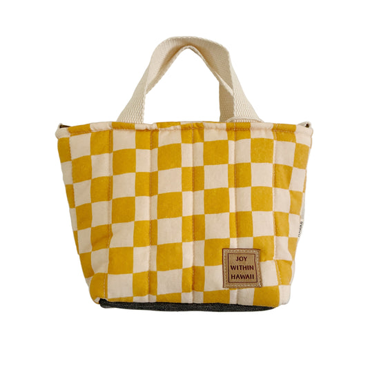 HAWAI'I ARTIST // PUFFY MINI CROSSBODY TOTE 008 // Priint Design by Kris Wong Design