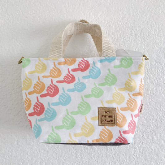 HAWAI'I ARTIST // Mini Tote Crossbody 011 // Print design by Eternal Summer Hawaii