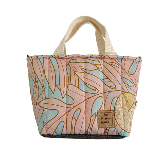 HAWAI'I ARTIST // PUFFY MINI CROSSBODY TOTE 004 // Priint Design by Kaululmaika