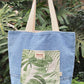 HANA HOU // Denim Pocket Tote 007 // Made in Hawai'i with upcycled fabrics