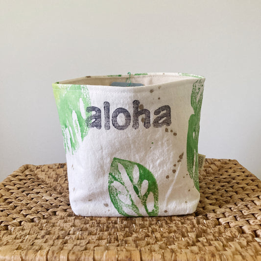HAWAI'I ARTIST // 6" Plant Bag 010 // Print Design by Bless You Hawaii Handmade (mom)