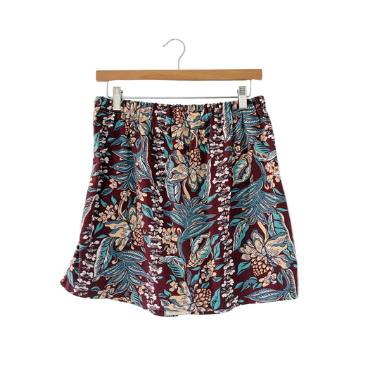 HANA HOU // Coco Top 004 // Made in Hawai'i with mens pre-loved aloha shirt