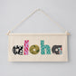 HANA HOU // ALOHA BANNER 002// Made in Hawai'i with pre-loved aloha shirts