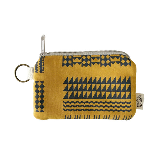 HAWAI'I ARTIST // MINI POUCH 005 // Print design by Sig Zane Designs