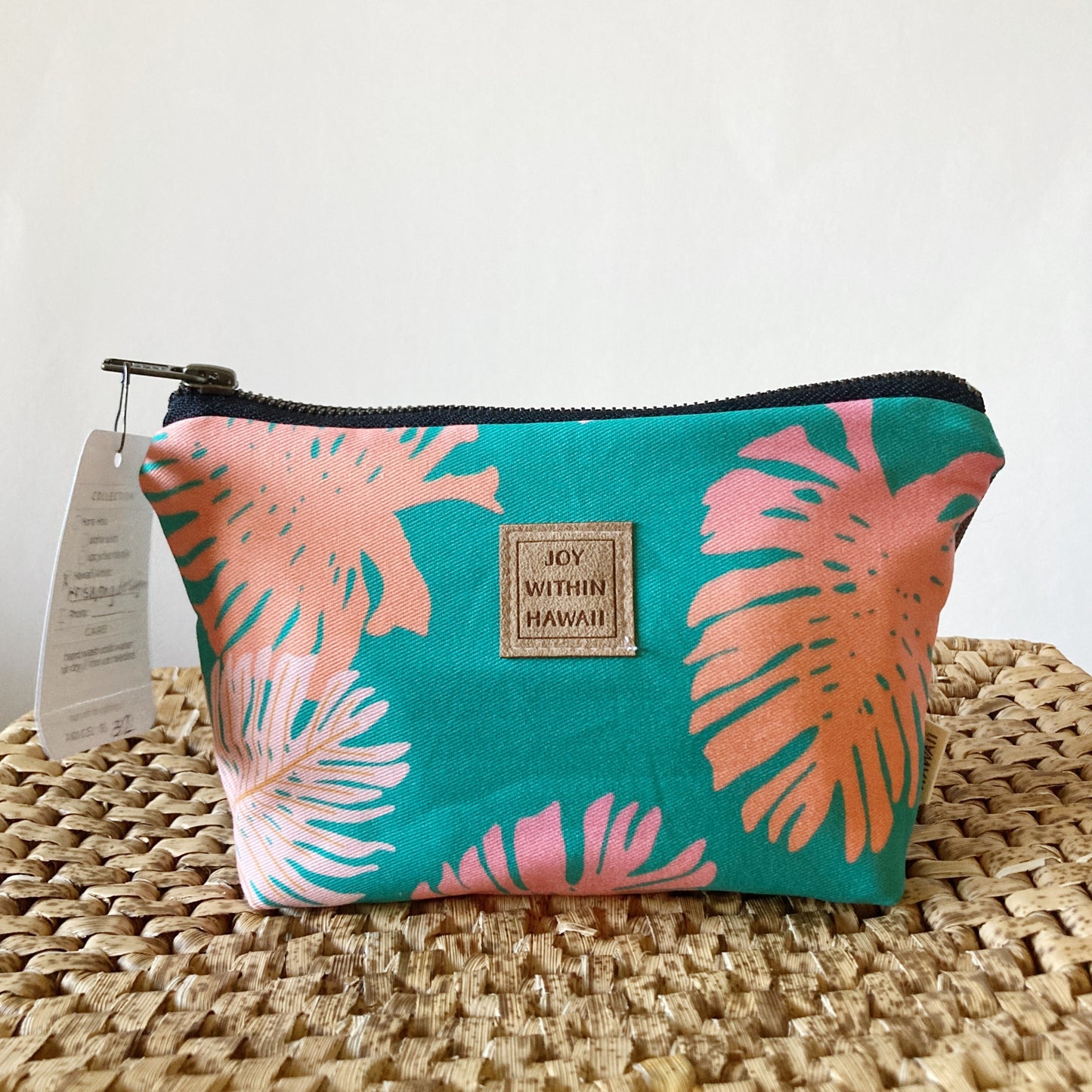 HAWAI'I ARTIST // Jumbo Pencil Pouch 007 // Print design by Kris Wong Designs