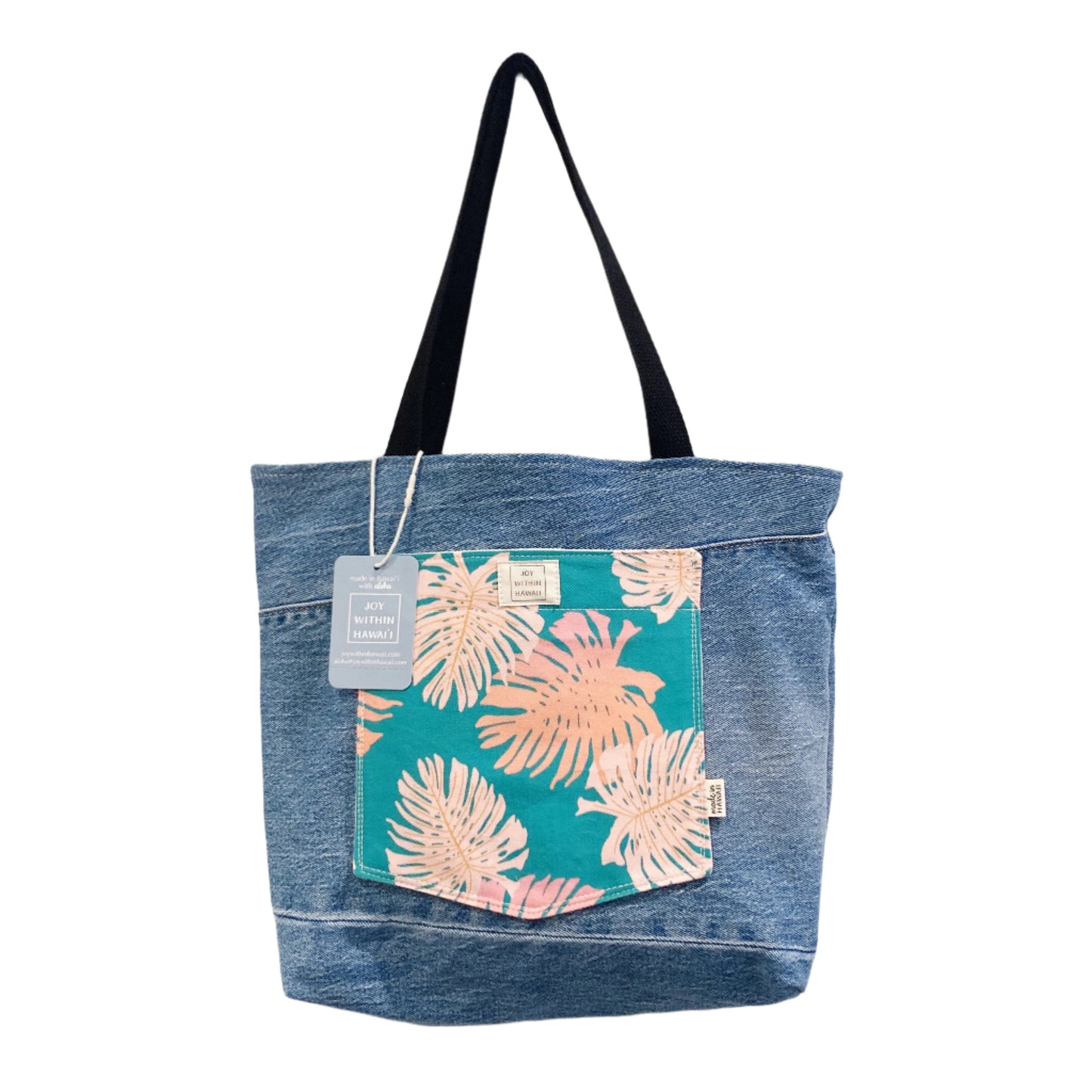 HAWAI'I ARTIST  // Pocket Tote 002 // Print Design by Kris Wong Design