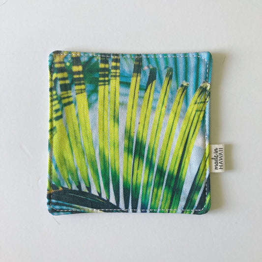 PHOTO COASTER // PALM BLUE