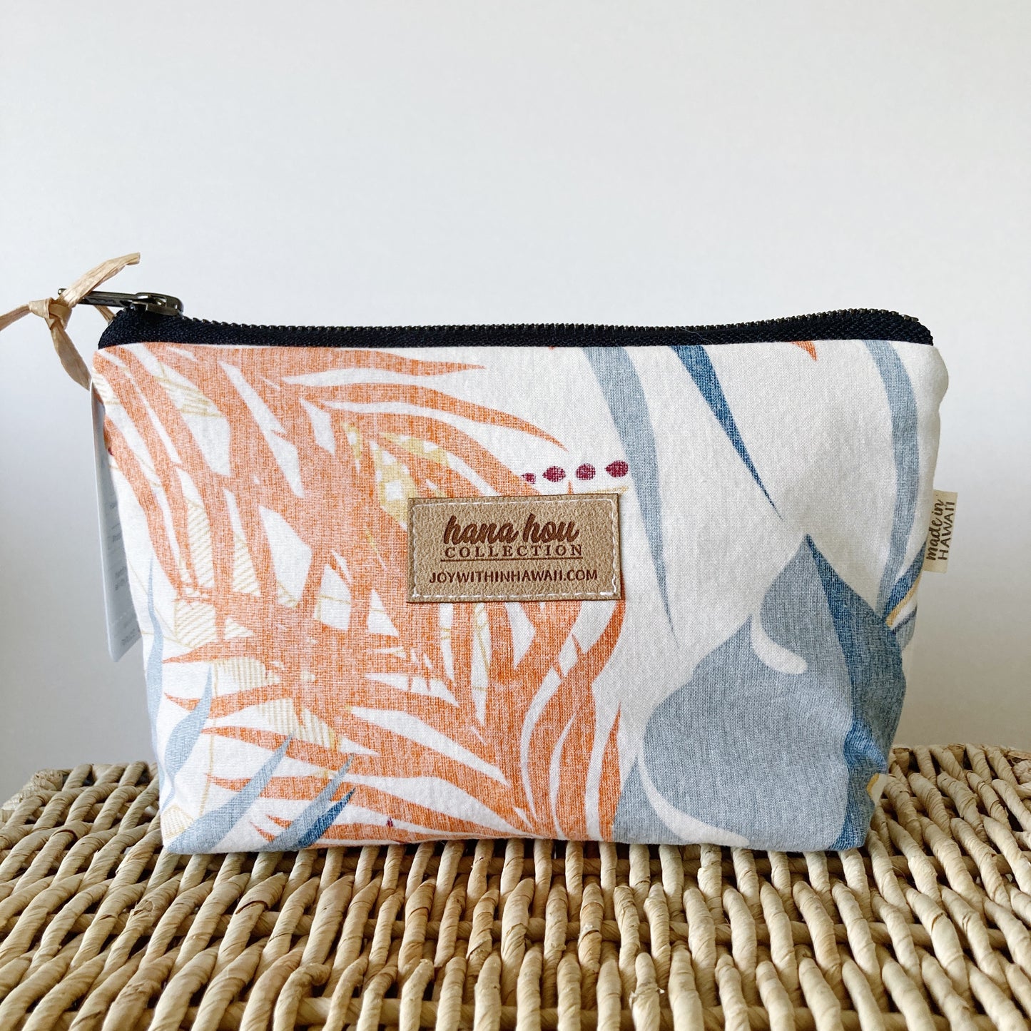 Hana Hou // Jumbo Pencil Pouch 002 // Made in Hawaii with pre-loved aloha shirts