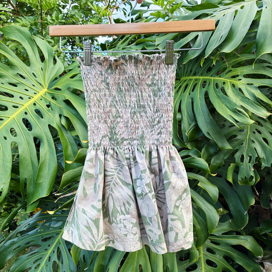 HANA HOU // Ka'ina Top 002 // Made in Hawai'i with pre-loved aloha shirt