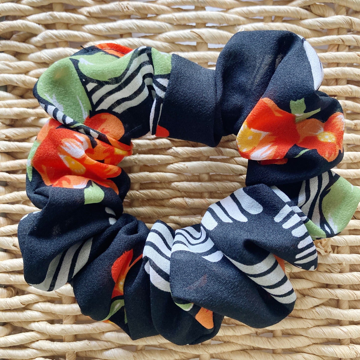 Hana Hou // SCRUNCHIE 001 // Made in Hawaii with upcycled textiles