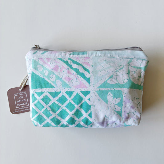 Hana Hou // Jumbo Pencil Pouch 001 // Made in Hawaii with pre-loved aloha shirt