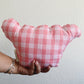 HANA HOU //  PUFFY SHAKA 012 // Made with pre-loved aloha shirt + palaka