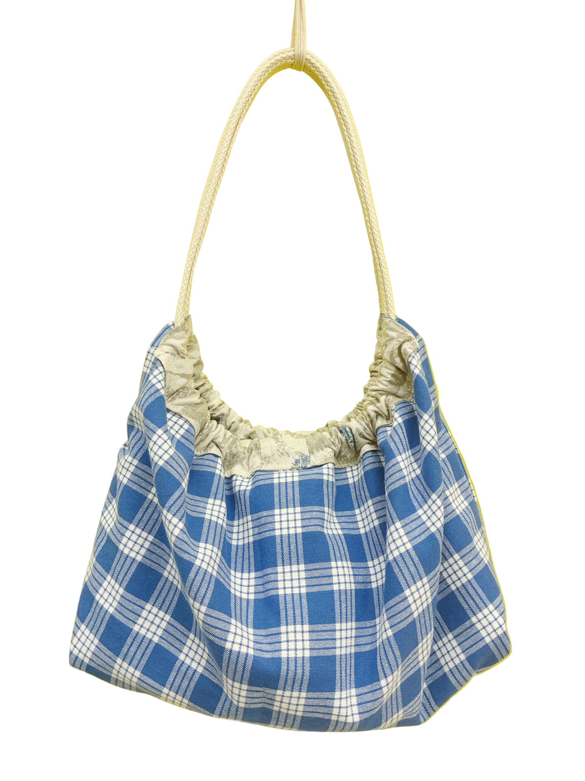 HANA HOU // 'OLINA TOTE 003 // Made with pre-loved aloha shirts + palaka