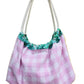 HANA HOU // 'OLINA TOTE 002 // Made with pre-loved aloha shirts + palaka