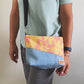 HANA HOU // Diagonal Crossbody 004 // Made in Hawai'i with upcyled jeans and aloha shirt