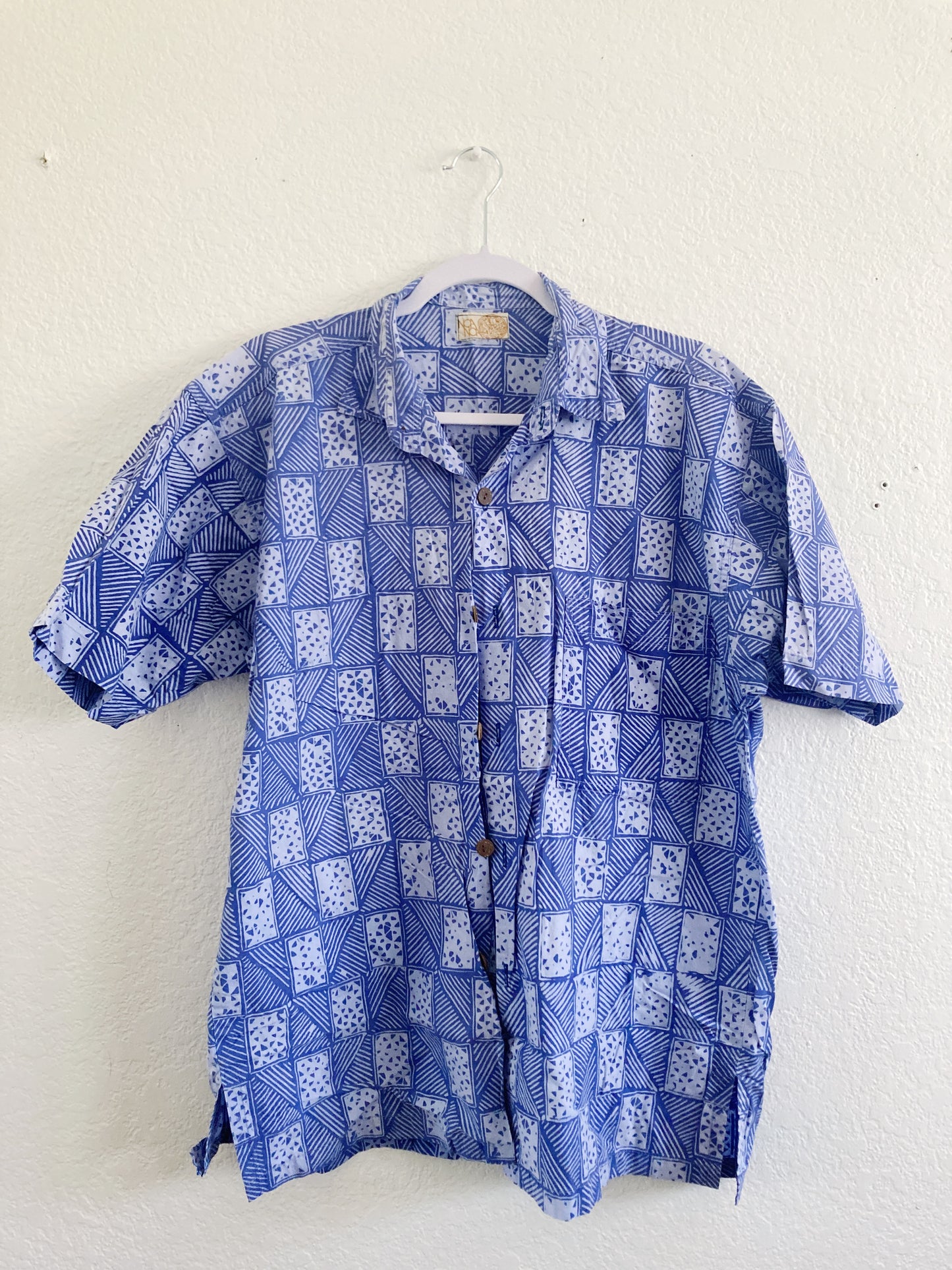 Hana Hou // Puffy Heart Charm 5H // Made in Hawaii with preloved aloha shirt