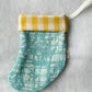 Mini Hana Hou Stocking 007 // Made with aloha shirt and palaka