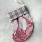 Mini Hana Hou Stocking 002 // Made with aloha shirt and palaka