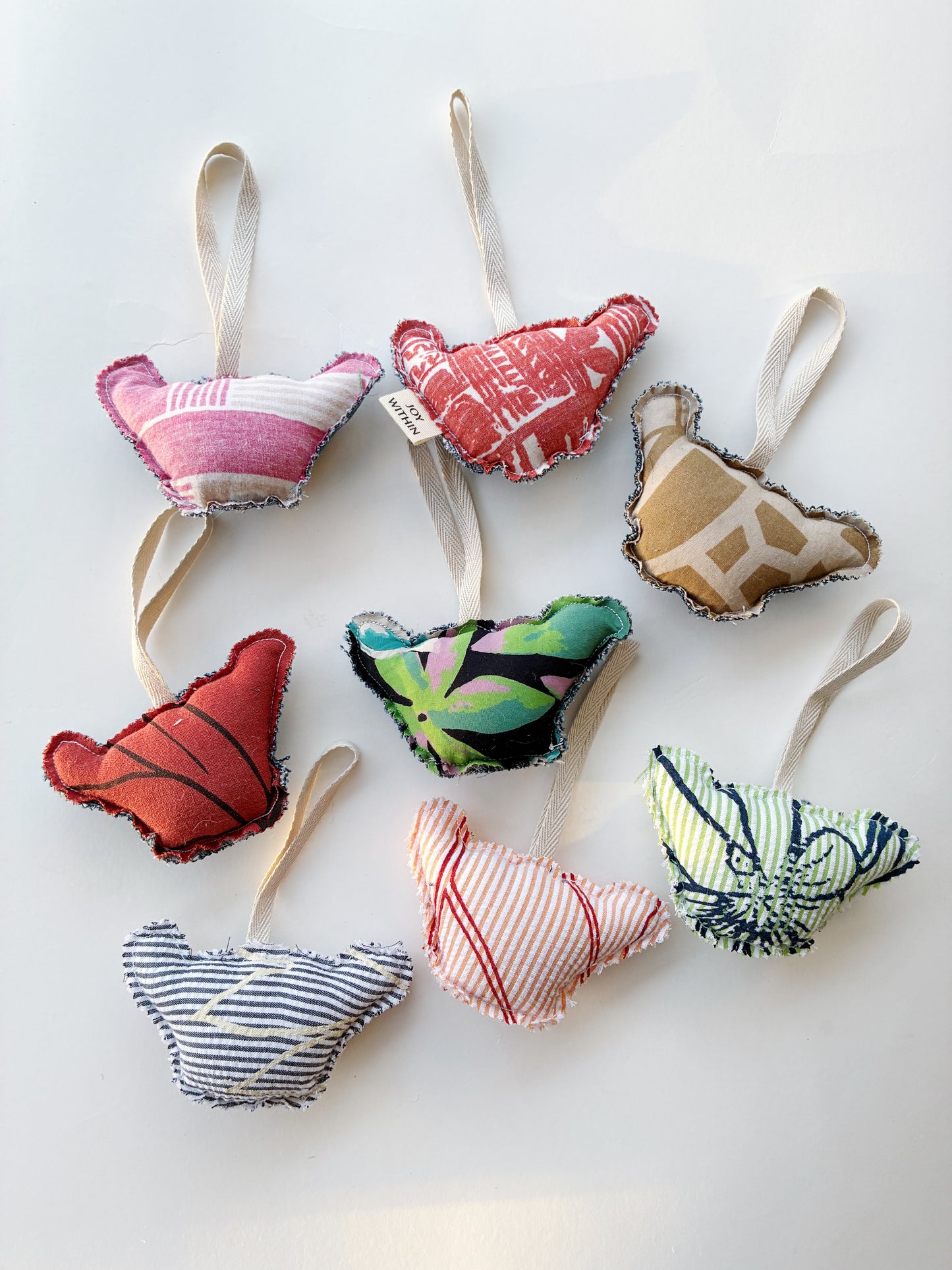 SHAKA ORNAMENT // Made in Hawai'i with preloved aloha shirts + palaka