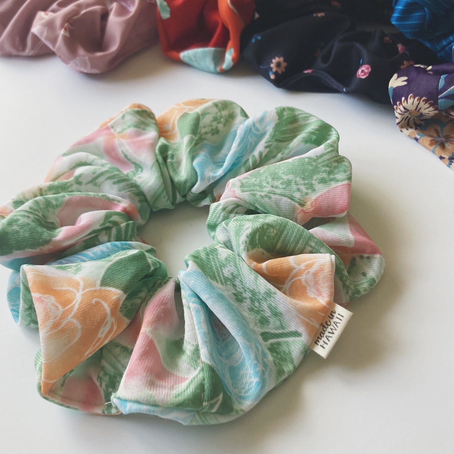Hana Hou // SCRUNCHIE 005 // Made in Hawaii with upcycled textiles