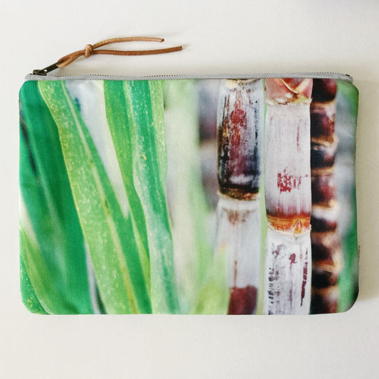 LARGE PADDED PHOTO POUCH // SUGAR CANE